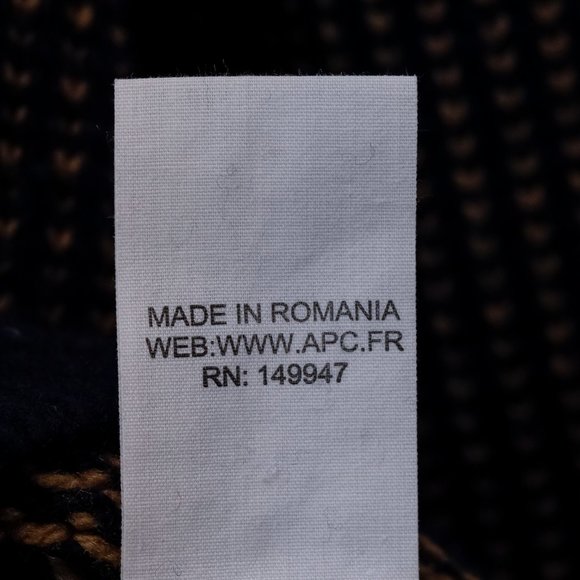 A.P.C. Knit Lambswool Crewneck Sweater - Picture 8 of 8